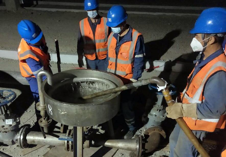 華能錫林郭勒66萬2號機組鍋爐酸洗工作順利完成