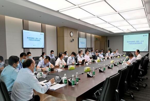 中國電建集團(tuán)公司黨委副書記、總經(jīng)理丁焰章到電建國際公司調(diào)研