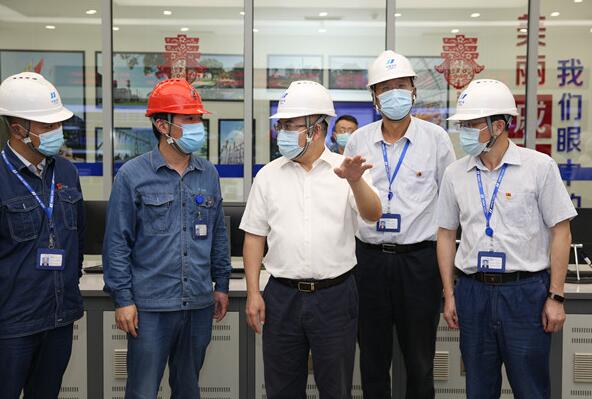 華電集團公司董事、總經理、黨組副書記葉向東到江蘇區(qū)域企業(yè)調研