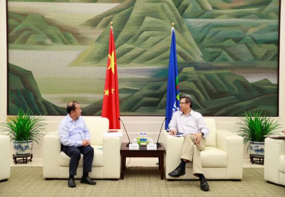 國家電投黨組書記、董事長錢智民會見上海交通大學(xué)校長、中國工程院院士林忠欽