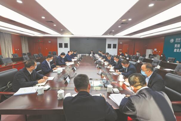 毛偉明董事長、辛保安總經(jīng)理赴國網(wǎng)新疆電力調(diào)研