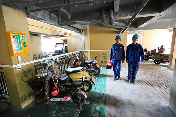“小電驢”充電更安全了！寧?？h24393個(gè)充電接口完成升級(jí)改造