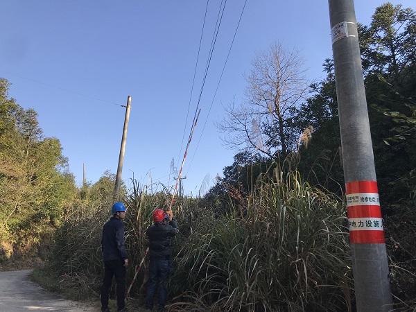 國網(wǎng)南豐縣供電公司：為電桿穿上“防撞衣”，確保交通安全