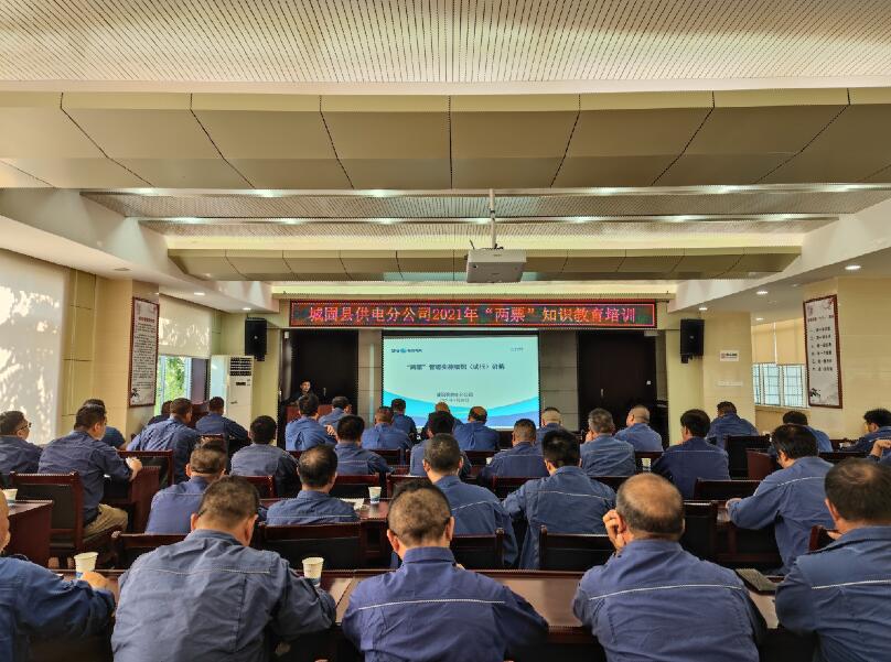 陜西城固供電分公司:開展“兩票”培訓(xùn) 提升安全基礎(chǔ)管理
