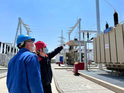 送電了！北疆達(dá)茂最大的農(nóng)業(yè)集中地新建的烏克110千伏變電站正式啟動(dòng)投運(yùn)