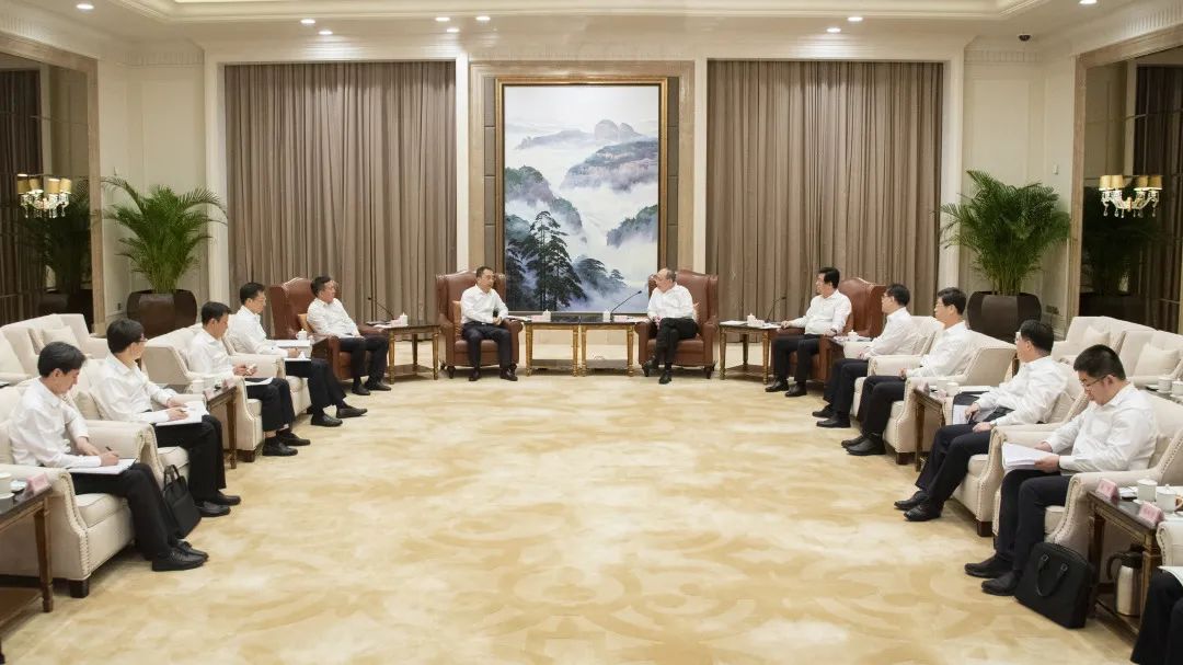 鄒磊、劉明勝拜會福建省委書記尹力、省長趙龍