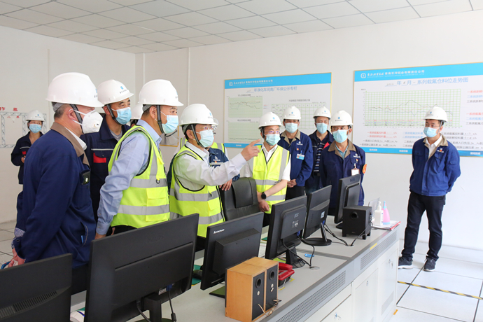 陳維義拜會汪洋并調(diào)研黃河公司、青海省投、甘肅分公司