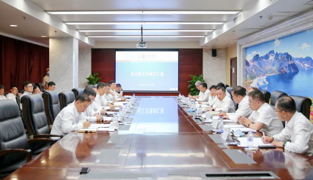 中國(guó)能建黨委書(shū)記、董事長(zhǎng)宋海良赴東北電力設(shè)計(jì)院調(diào)研