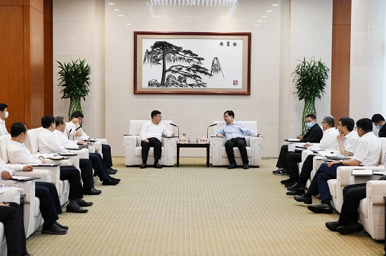 鄧建玲會(huì)見(jiàn)承德市委書(shū)記柴寶良、市長(zhǎng)王亞軍