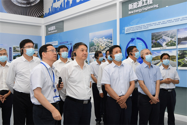 華電集團(tuán)黨組書記、董事長溫樞剛與東方電氣黨組書記、董事長俞培根舉行會談