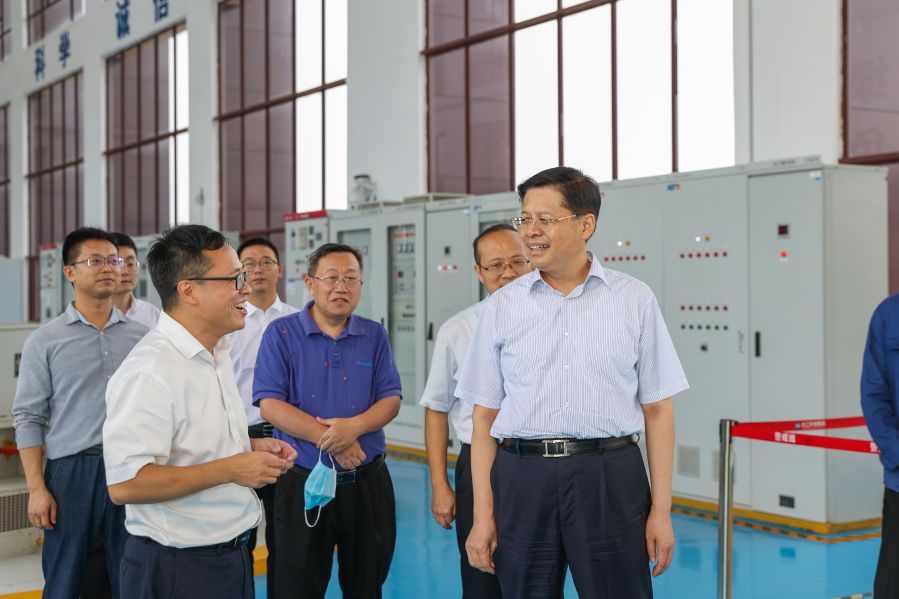 韓君赴江西九江、安徽蕪湖調(diào)研三峽集團長江大保護工作