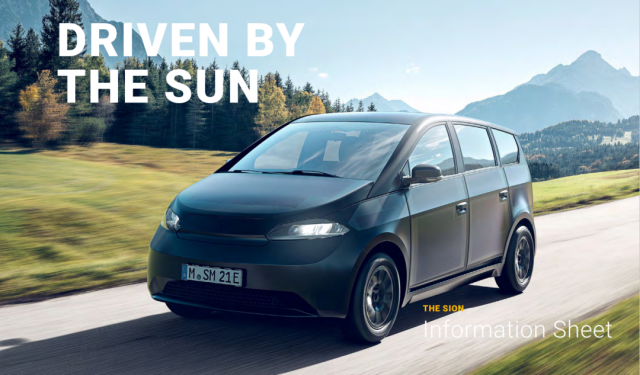 太陽能汽車來了！歐洲預(yù)售，定價20萬人民幣左右