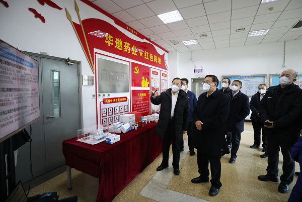 張玉卓到通用技術集團、國藥集團調研強調 全力做好重點防疫藥品物資生產保供 更好服務疫情防控大局