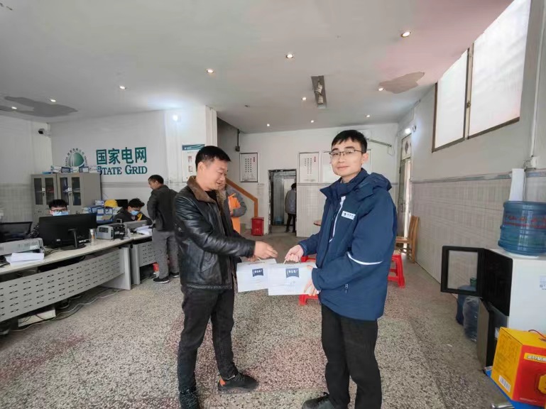 國(guó)網(wǎng)道縣供電公司:節(jié)前慰問送關(guān)懷 心系一線暖人心