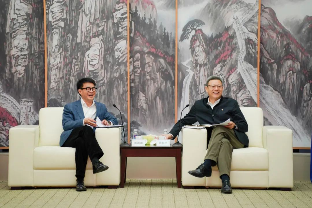 國家電投黨組書記、董事長錢智民會見申能集團(tuán)黨委書記、董事長黃迪南