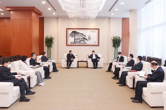 華能集團(tuán)黨組書記、董事長溫樞剛會見中電聯(lián)常務(wù)副理事長楊昆