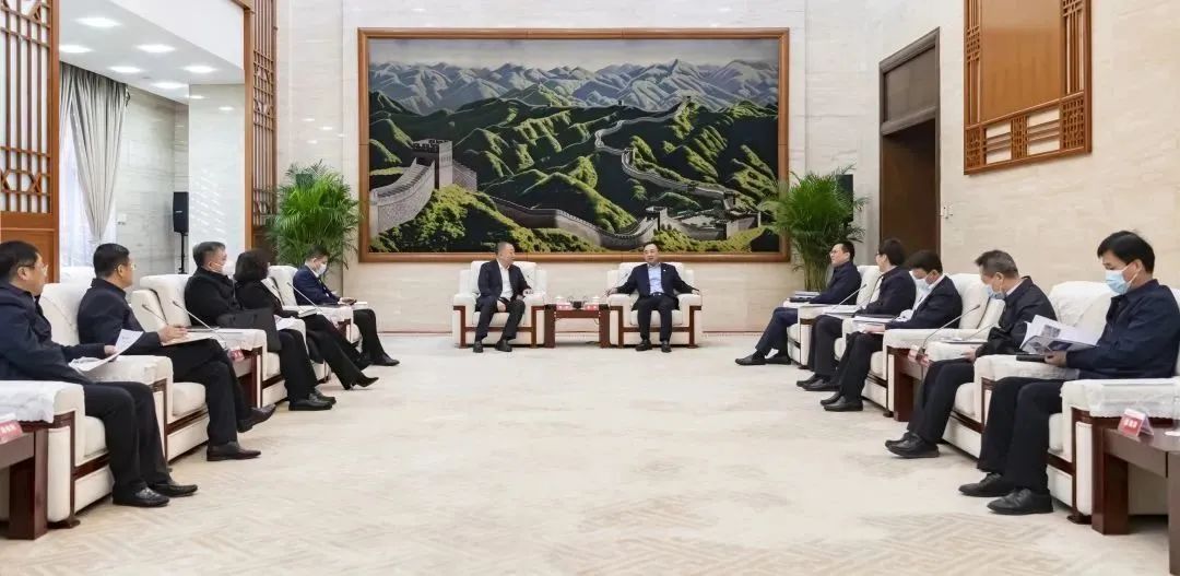 大唐集團黨組書記、董事長鄒磊會見鐵嶺市委書記、市人大常委會主任宋誠