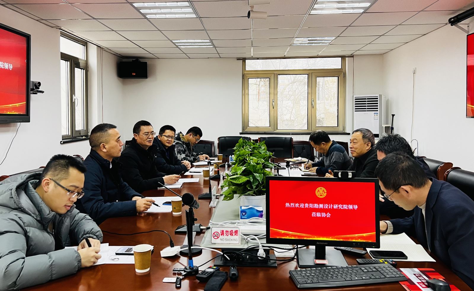 中國電力規(guī)劃設(shè)計(jì)協(xié)會李愛民與中國電建貴陽院、國網(wǎng)江蘇電力設(shè)計(jì)咨詢公司領(lǐng)導(dǎo)座談交流