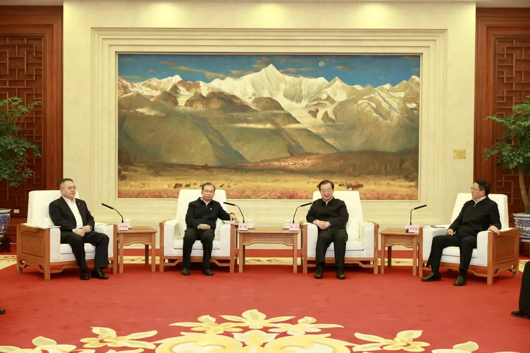 華電集團(tuán)董事長(zhǎng)江毅、總經(jīng)理葉向東拜會(huì)云南省委書記王寧、省長(zhǎng)王予波