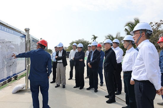 華能集團(tuán)外部董事到海南分公司及昌江、石島灣核電基地調(diào)研