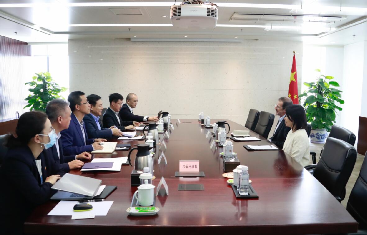國家電投黨組成員、副總經(jīng)理陳海斌會見國際鋁業(yè)協(xié)會秘書長邁爾斯·珀瑟