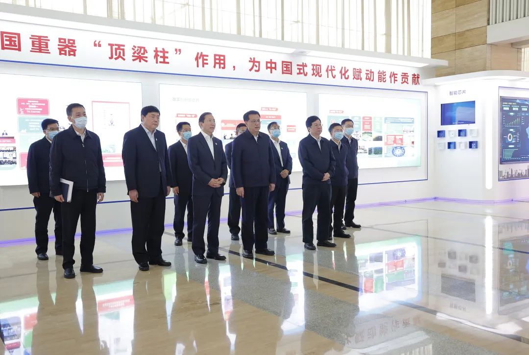 重慶市委書記袁家軍、市長胡衡華與國家電網(wǎng)董事長辛保安、總經(jīng)理張智剛會談