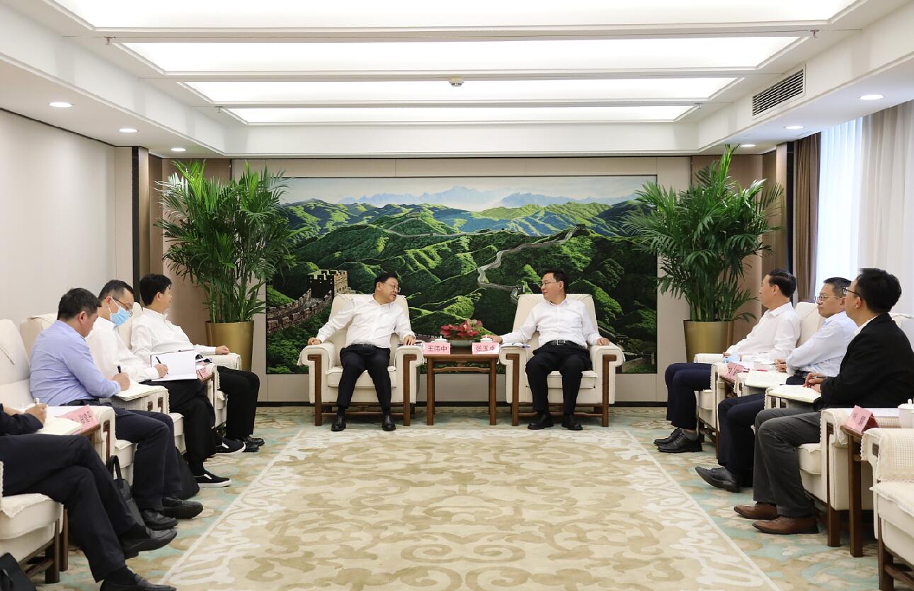 國資委黨委書記、主任張玉卓會見廣東省政府主要負(fù)責(zé)同志