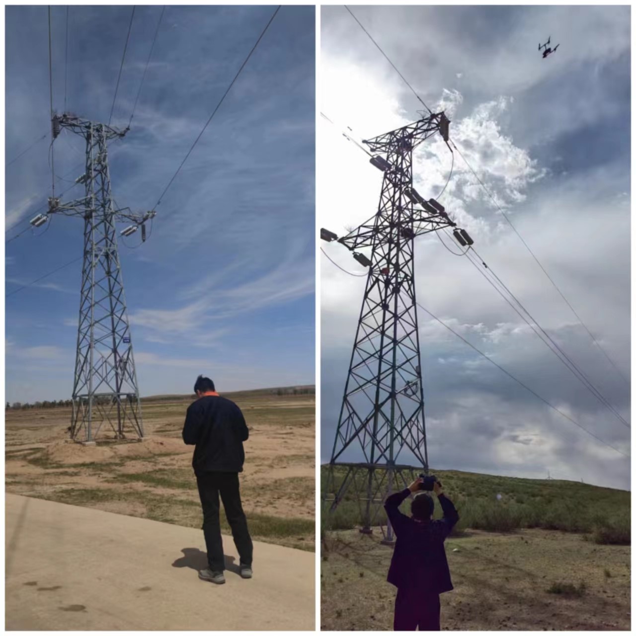 草原下的停機坪，線路中的啄木鳥