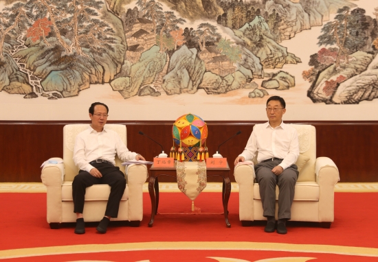 中國(guó)電建黨委書記、董事長(zhǎng)丁焰章拜會(huì)廣西壯族自治區(qū)黨委書記劉寧、自治區(qū)主席藍(lán)天立