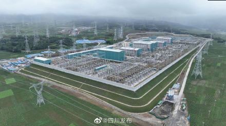 白鶴灘至浙江特高壓工程輸電能力達(dá)800萬千瓦