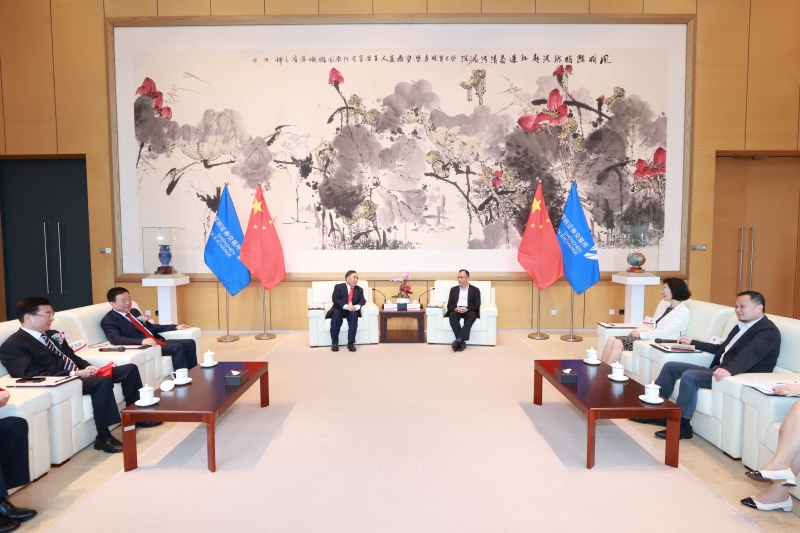 中國能建黨委書記、董事長宋海良會(huì)見深交所理事長陳華平、總經(jīng)理沙雁