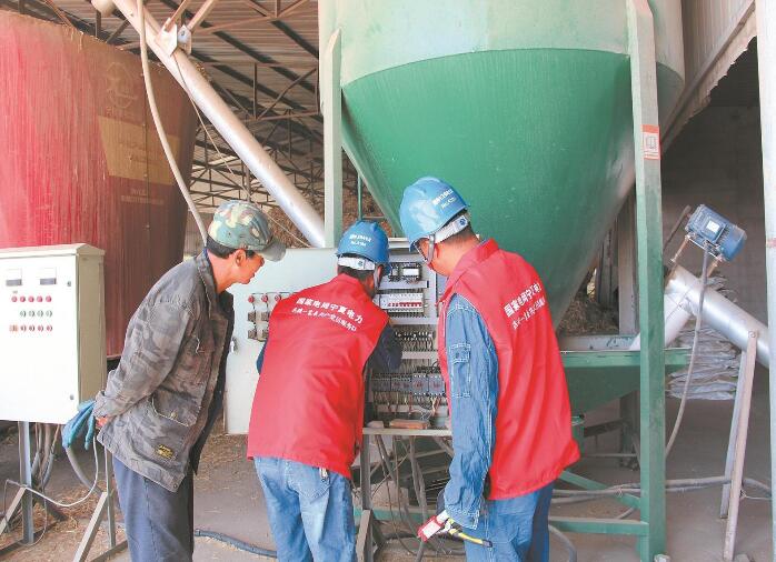 寧夏海原縣：及時(shí)上門(mén)處置線路打火隱患