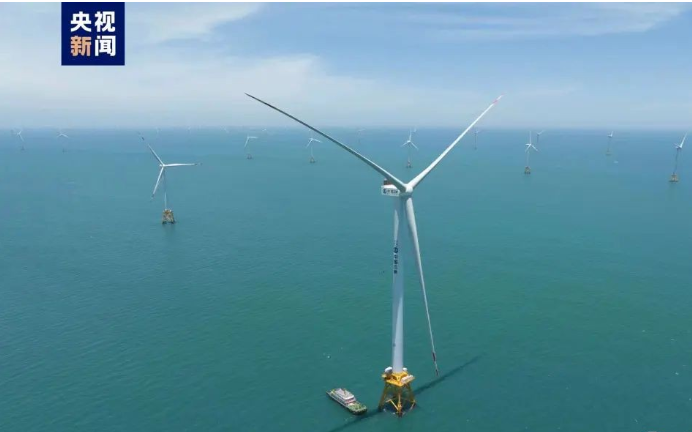 全球首臺(tái)16兆瓦超大容量海上風(fēng)電機(jī)組并網(wǎng)發(fā)電！