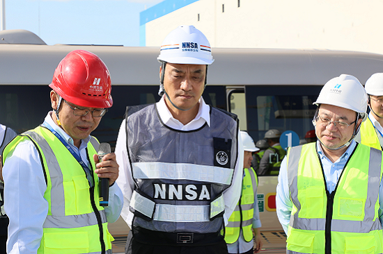 生態(tài)環(huán)境部副部長、國家核安全局局長董保同到海南昌江核電調研