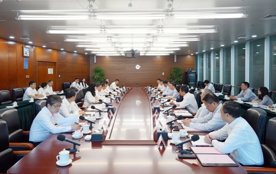 中國能建黨委書記、董事長宋海良與中國海油黨組書記、董事長汪東進(jìn)會談