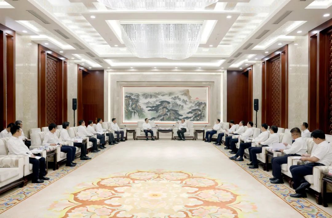 大唐集團(tuán)鄒磊、劉明勝拜會山東省委書記林武、省長周乃翔