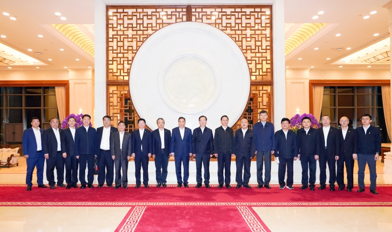 中國能建黨委書記、董事長宋海良拜會云南省委書記王寧、省長王予波