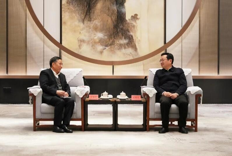 中國能建黨委書記、董事長宋海良拜會河北省委常委，雄安新區(qū)黨工委書記、管委會主任張國華并開展實地考察