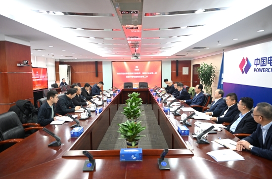 中國電建黨委書記、董事長丁焰章與應(yīng)急管理部副部長徐加愛舉行會談