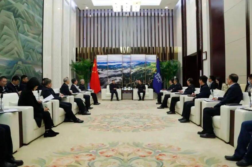 國(guó)家電投黨組書(shū)記、董事長(zhǎng)劉明勝會(huì)見(jiàn)東方電氣黨組書(shū)記、董事長(zhǎng)俞培根