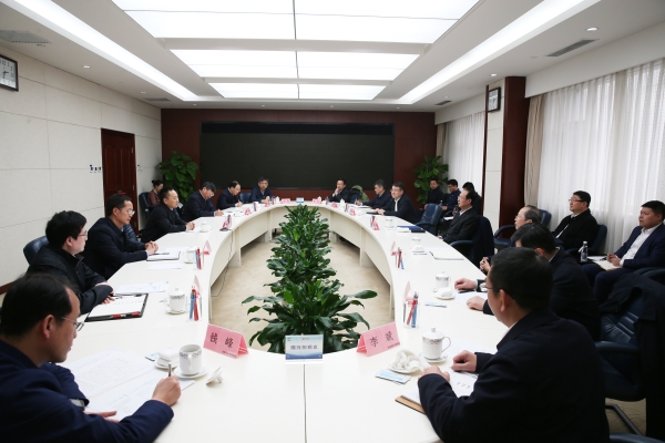 中國電建黨委書記、董事長丁焰章拜會水利部黨組書記、部長李國英