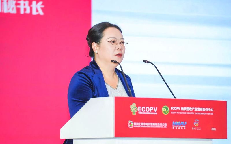 中國(guó)綠色供應(yīng)鏈聯(lián)盟呂芳：光伏回收高峰在即，責(zé)任主體有待明確