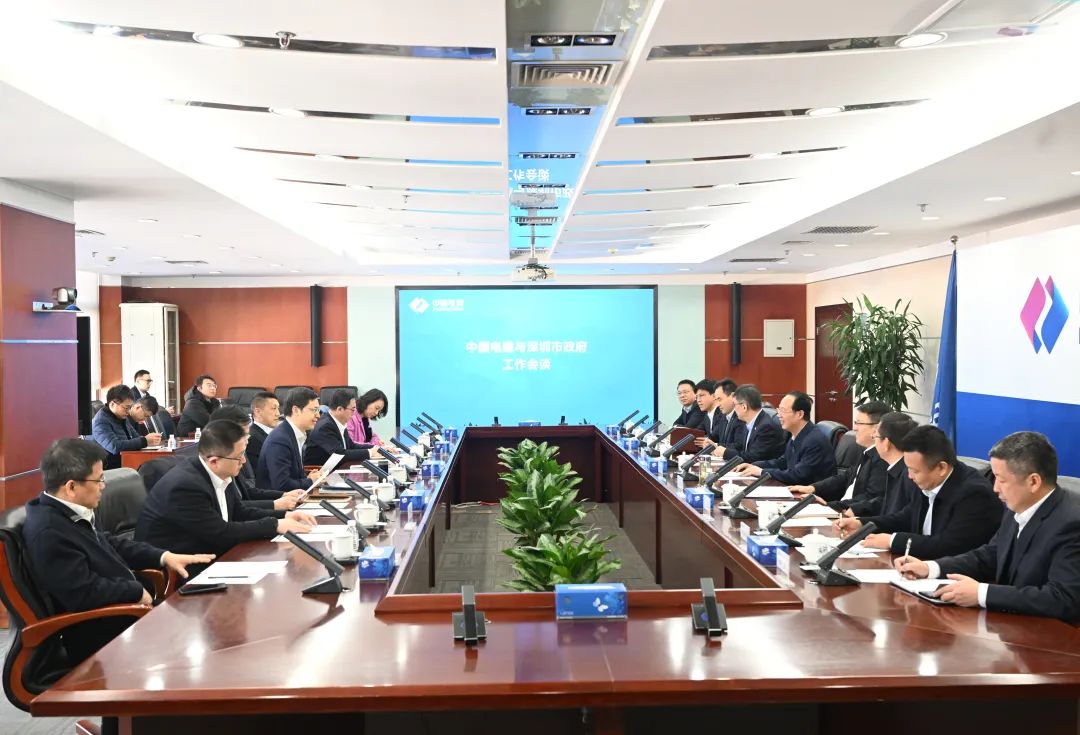 中國電建黨委書記、董事長丁焰章會見深圳市副市長張禮衛(wèi)