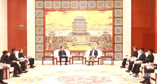 中國電建黨委書記、董事長丁焰章拜會江西省委書記尹弘