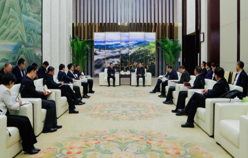 國家電投黨組書記、董事長劉明勝會見遼寧省委常委、沈陽市委書記王新偉