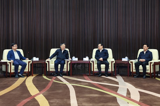 華能集團董事長溫樞剛、總經(jīng)理鄧建玲會見寧夏回族自治區(qū)黨委書記梁言順主席張雨浦