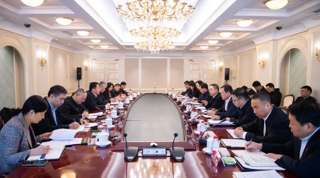 大唐集團(tuán)黨組書(shū)記、董事長(zhǎng)鄒磊與北京市副市長(zhǎng)高朋座談交流