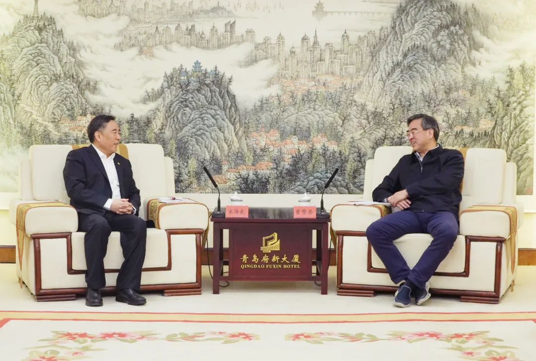 中國能建黨委書記、董事長宋海良拜會(huì)山東省委常委、青島市委書記曾贊榮
