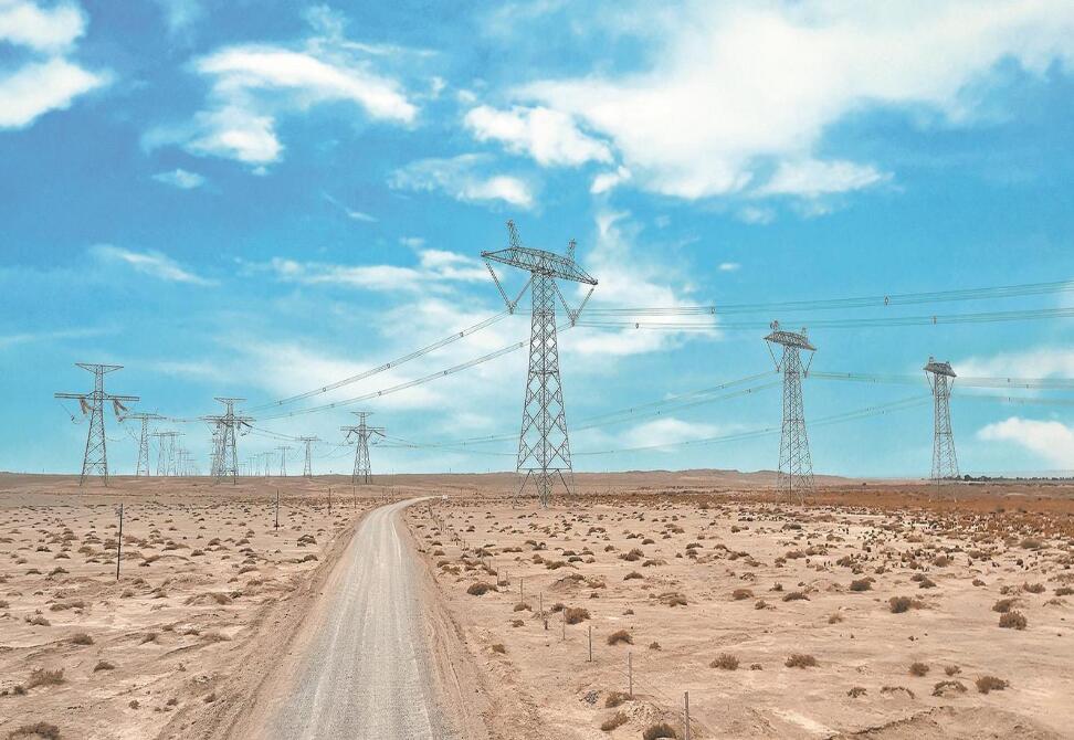 國(guó)網(wǎng)甘肅電力馭風(fēng)追光，隴上綠電送遠(yuǎn)方