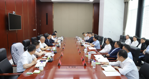 中國(guó)電建黨委常委、副總經(jīng)理劉源源與晉能控股集團(tuán)黨委書記、董事長(zhǎng)李國(guó)彪舉行會(huì)談